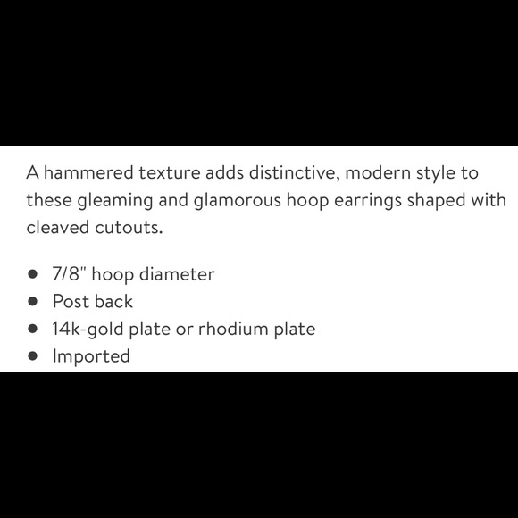 Kendra Scott Zorte Split Hoop Earrings - Picture 4 of 4